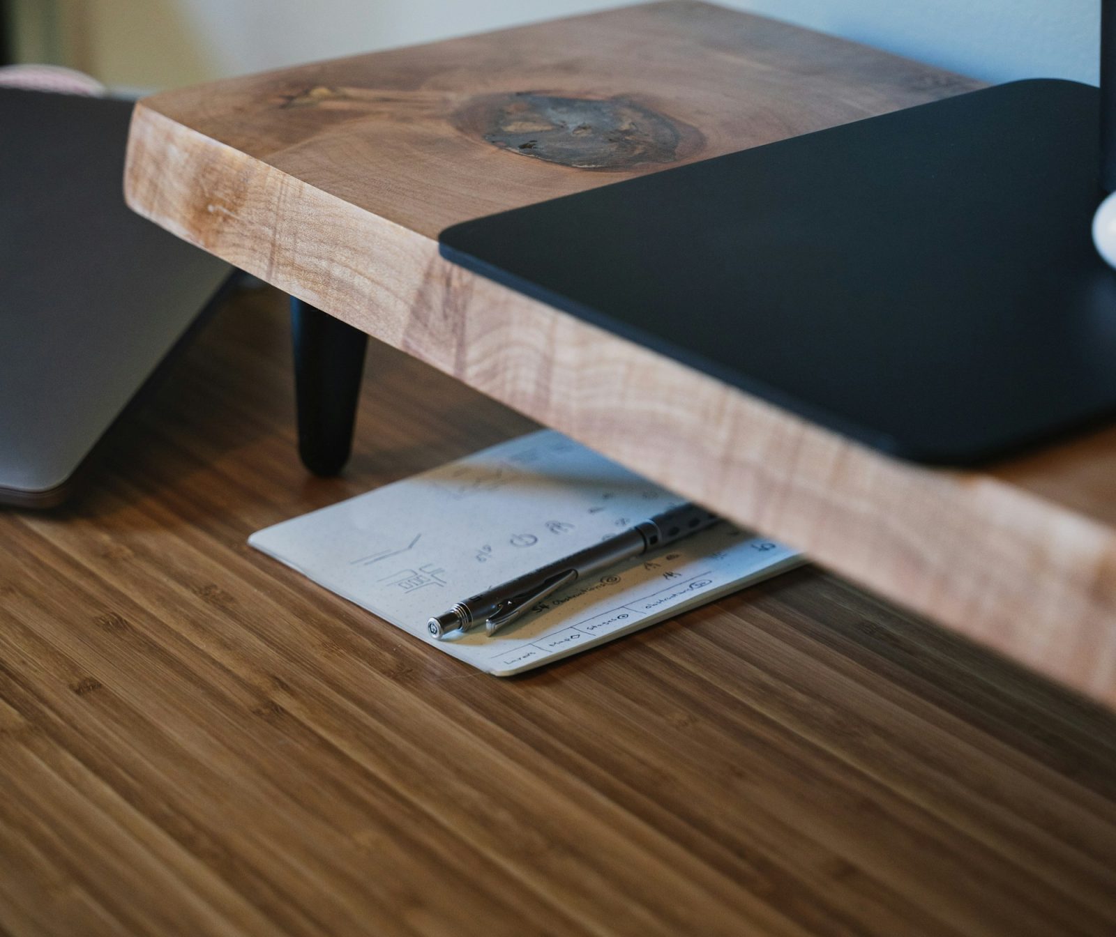 Wooden Monitor Riser